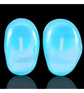 FILFEEL Ear Cover Protector, 2pcs Blue Ear Cover Anti Staining Plastic Guard Earmuffs From The Dye