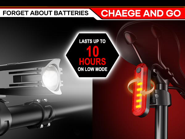 bike lights rechargeable