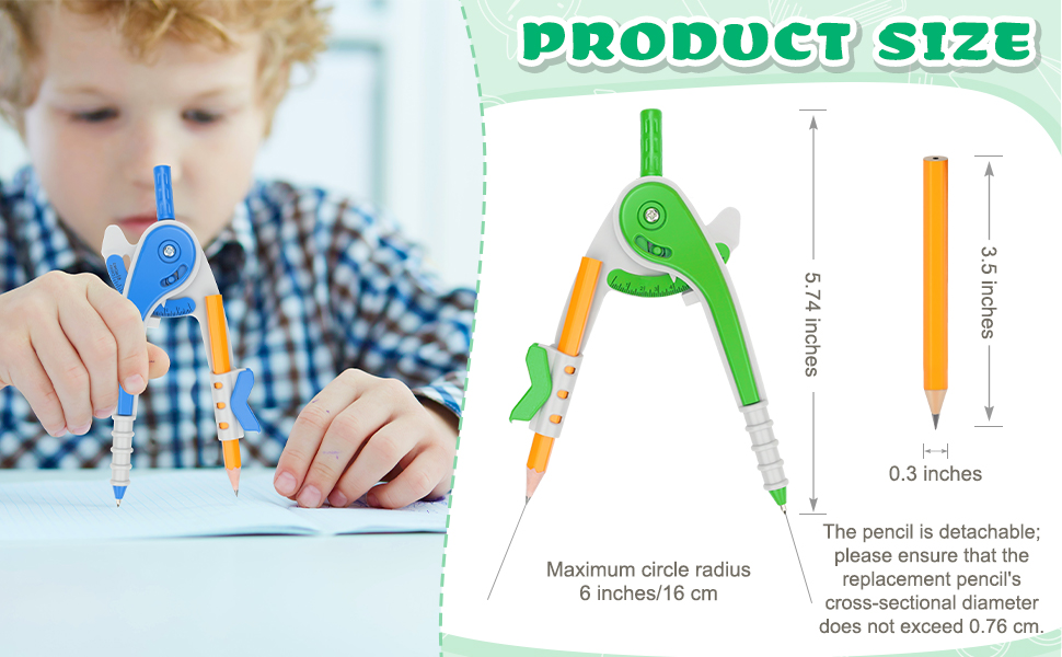 Compass Geometry Math Set