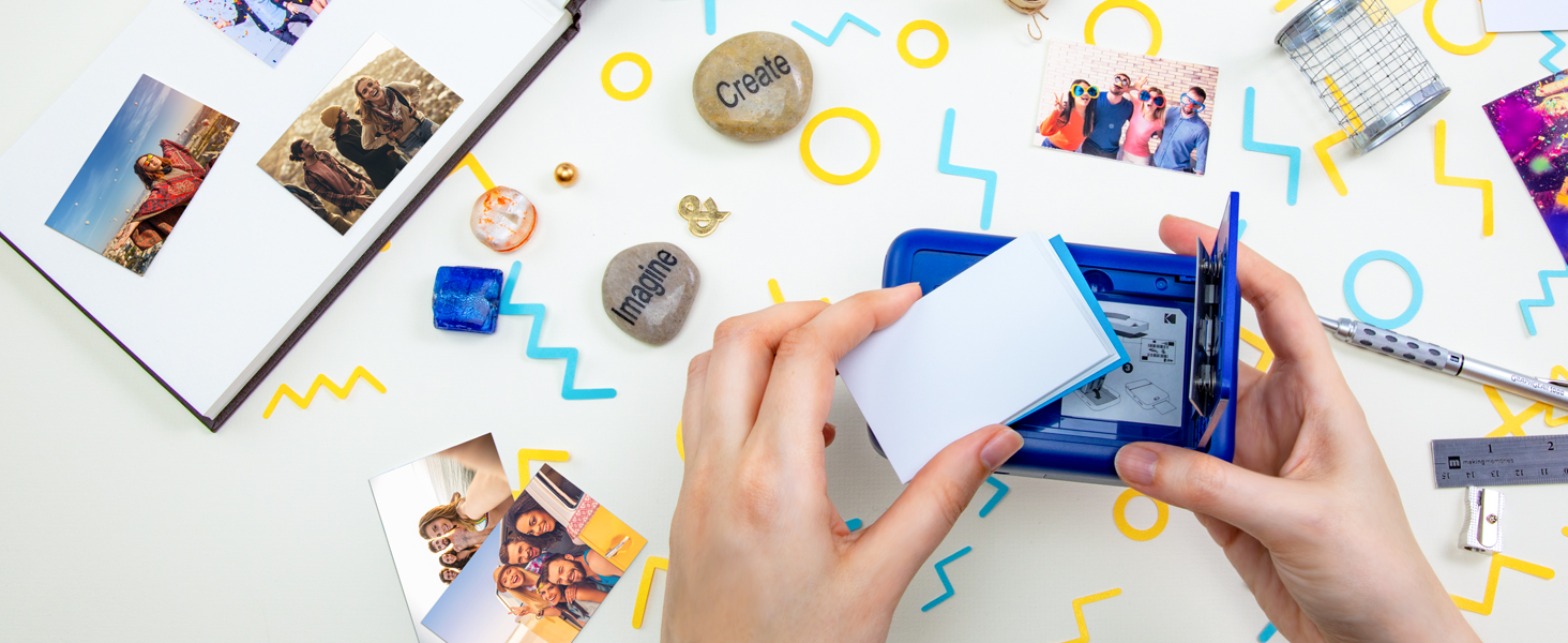 kodak smile camera load paper