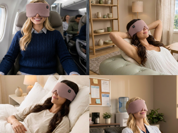 heated eye mask