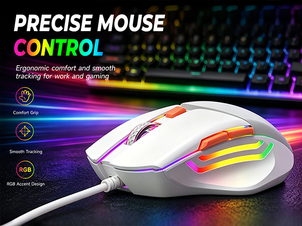 wired mouse and keyboard