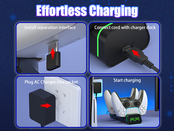 playstation 5 controller charger
