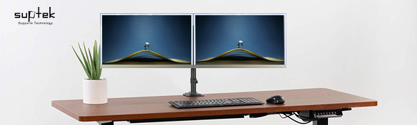 DUAL MONITOR ARM STAND