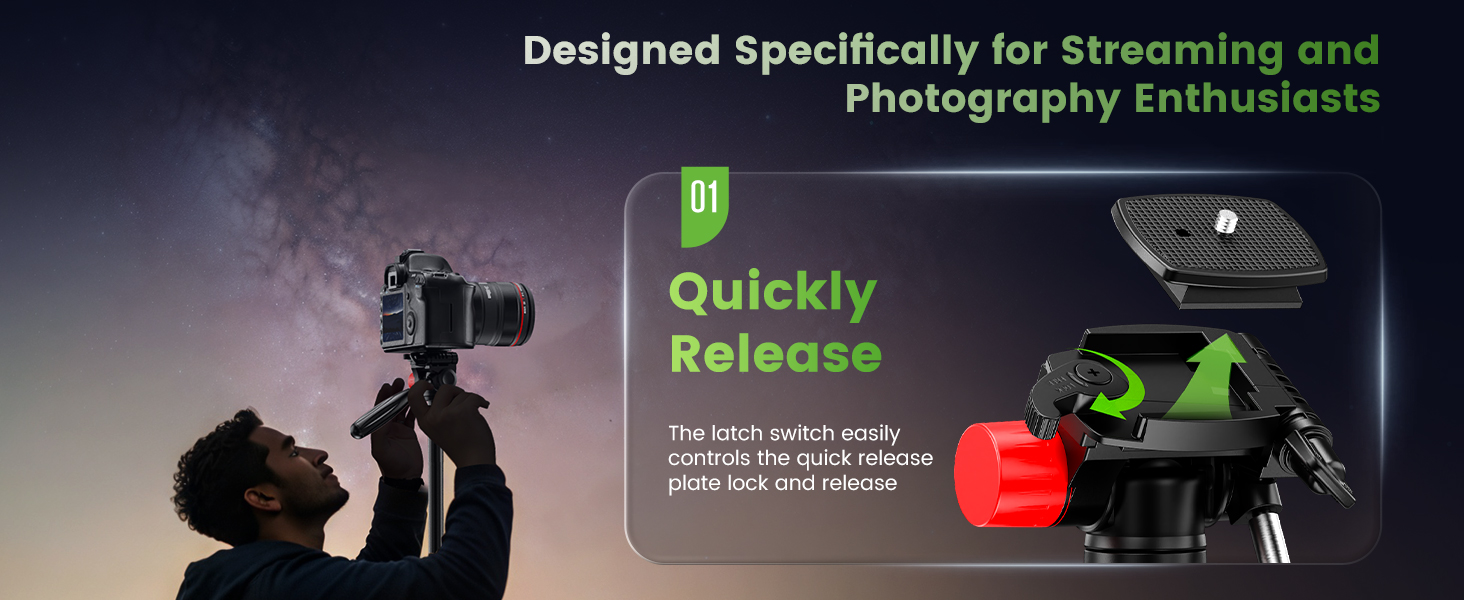 tripod character, 74 inch, aluminium alloy