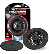 Kitchen SinkShroom Clog-Free Kitchen Sink Drain Strainer with Stopper - Sink Protector for Kitche...