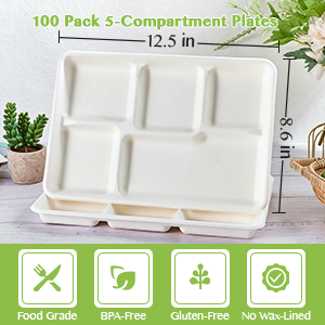 compartment plates