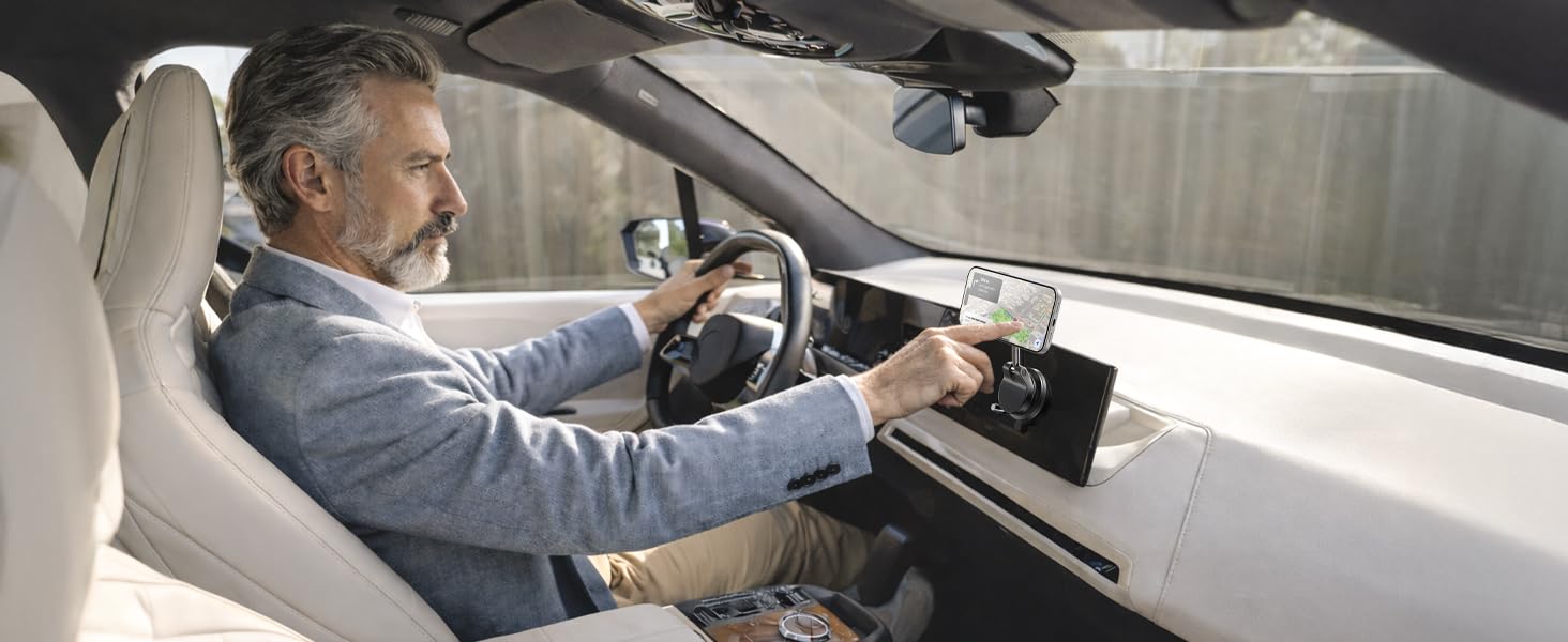 Magnetic phone holder