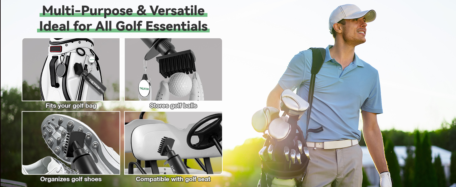 All Weather Golf Club Brush Application