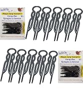 Good Hair Days Hair Pins - Plastic, U-shaped Magic Grip Hairpins, Strong Durable Pins For Fine, T...