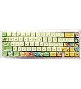 JSJT Keycaps XDA Profile Key Caps Magical Elves Themed Keycap 135 Keys PBT Dye Sublimation Keycap...
