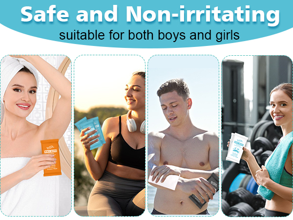 Body Wipes Individually Wrapped Bluk