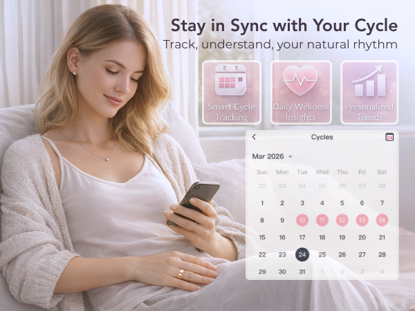 Smart ring designed for everyday wear, tracking sleep, activity, and overall wellness.