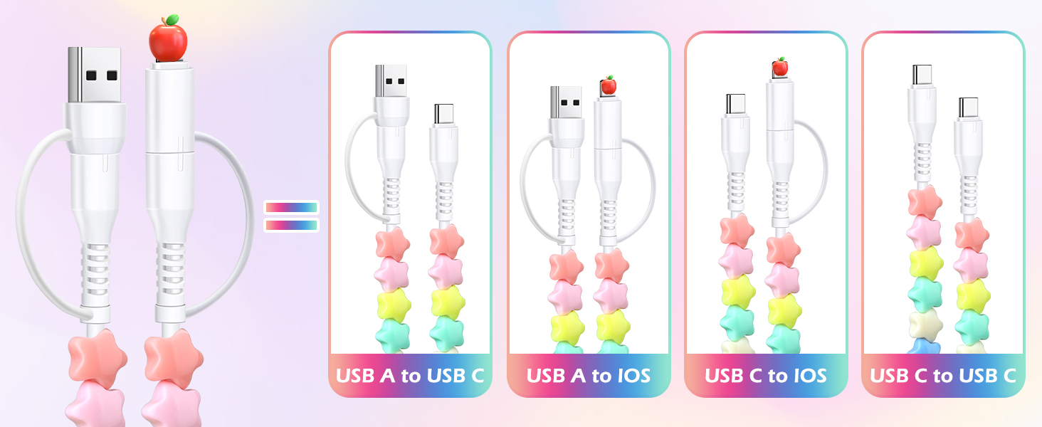 Beaded phone Charger