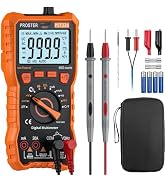 Proster Digital Multimeter 6000 Count - TRMS Voltmeter Multimetro Digital Auto Range Multimeter T...
