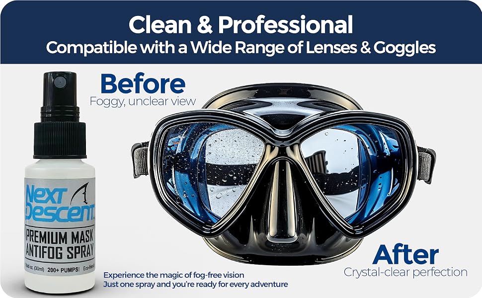 Defog formulated for all wet applications