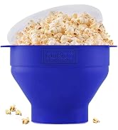 The Original Korcci Microwaveable Silicone Popcorn Popper, Microwave Popcorn Popper, Collapsible ...