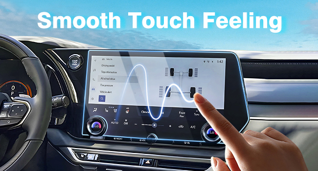 2023 2024 Lexus RX350 screen protector makes you easier to see the screen in bright conditions.