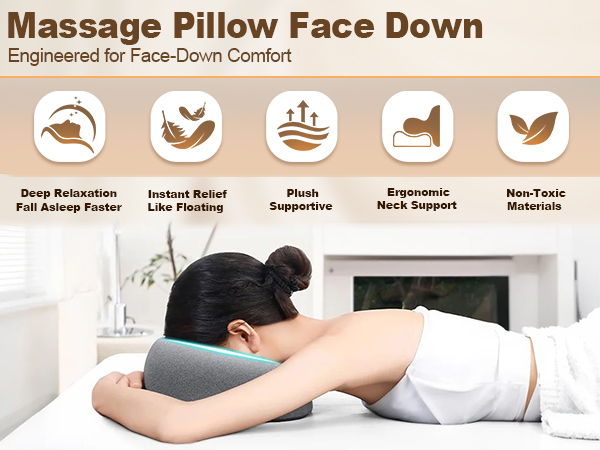 massage headrest for bed