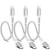Short USB C to Lightning Cable