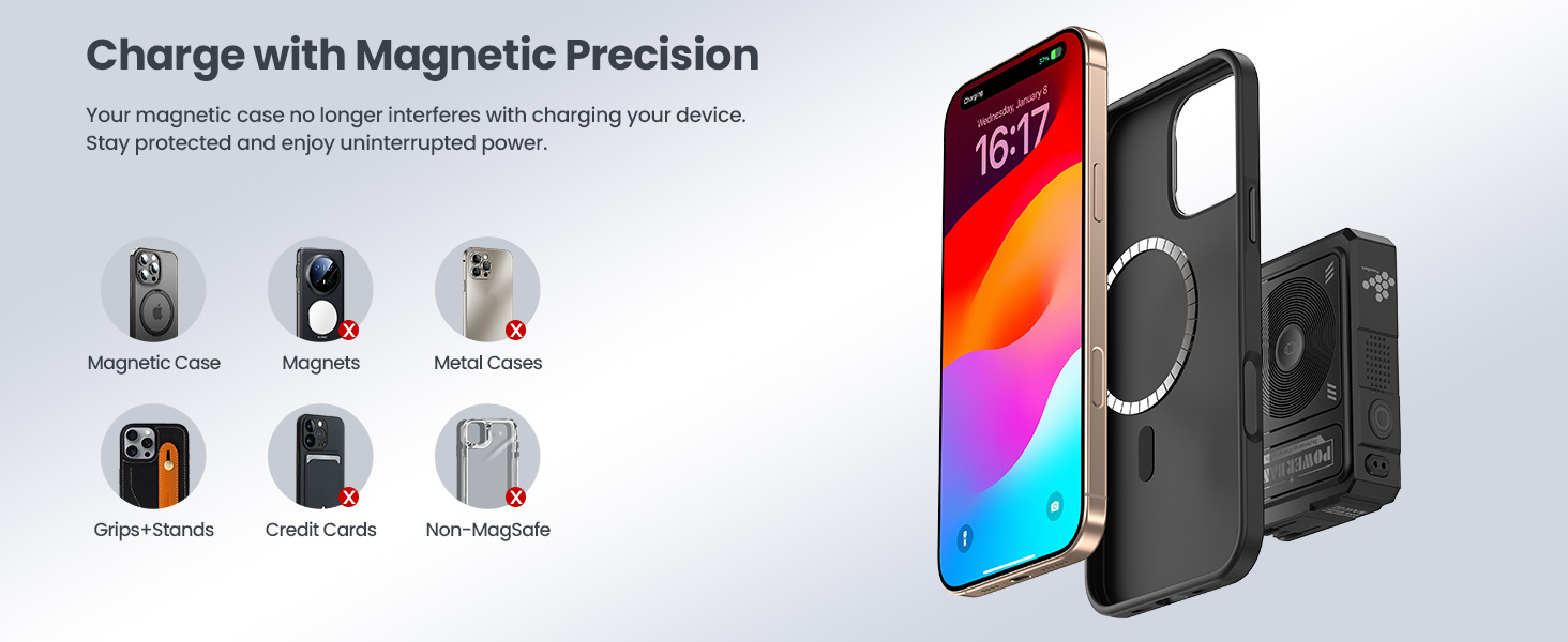 Magnetic power bank