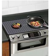 Stove Top Cover for Electric Stove, Silicone Stove Mat, Glass Cooktop Protector