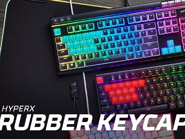 hyperx rubber keycaps