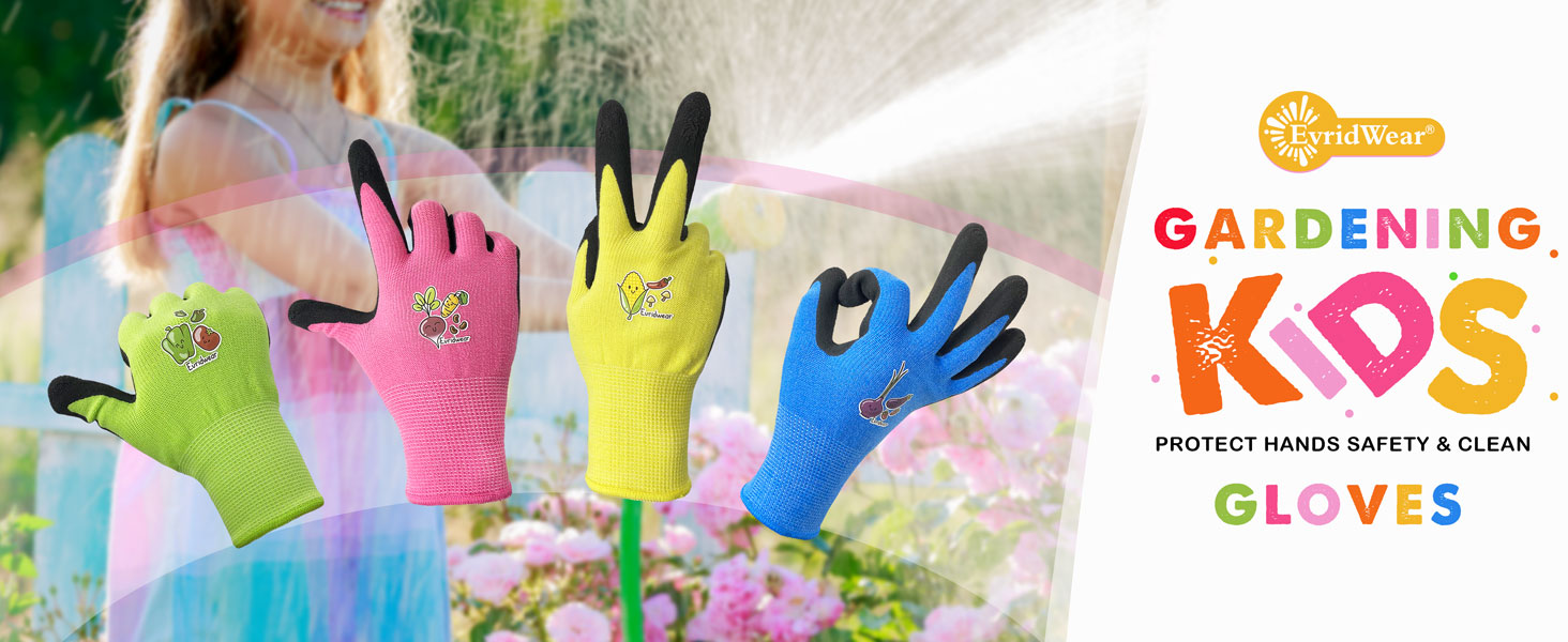 kids gardening gloves