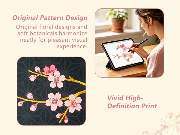 Cherry blossoms laptop mouse pad