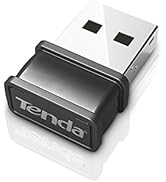 Tenda Wi-Fi Dongle, N150 Mini Wireless Network USB Wi-Fi Adapter for PC Desktop Laptop (Supports ...