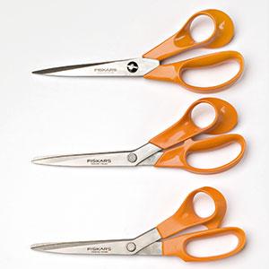 Fiskars The Original Orange Handled Scissors, 8 Inch, Orange