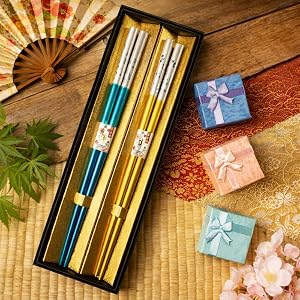 chopsticks reusable chop sticks wooden bamboo japanese chopsticks metal cooking disposable pack