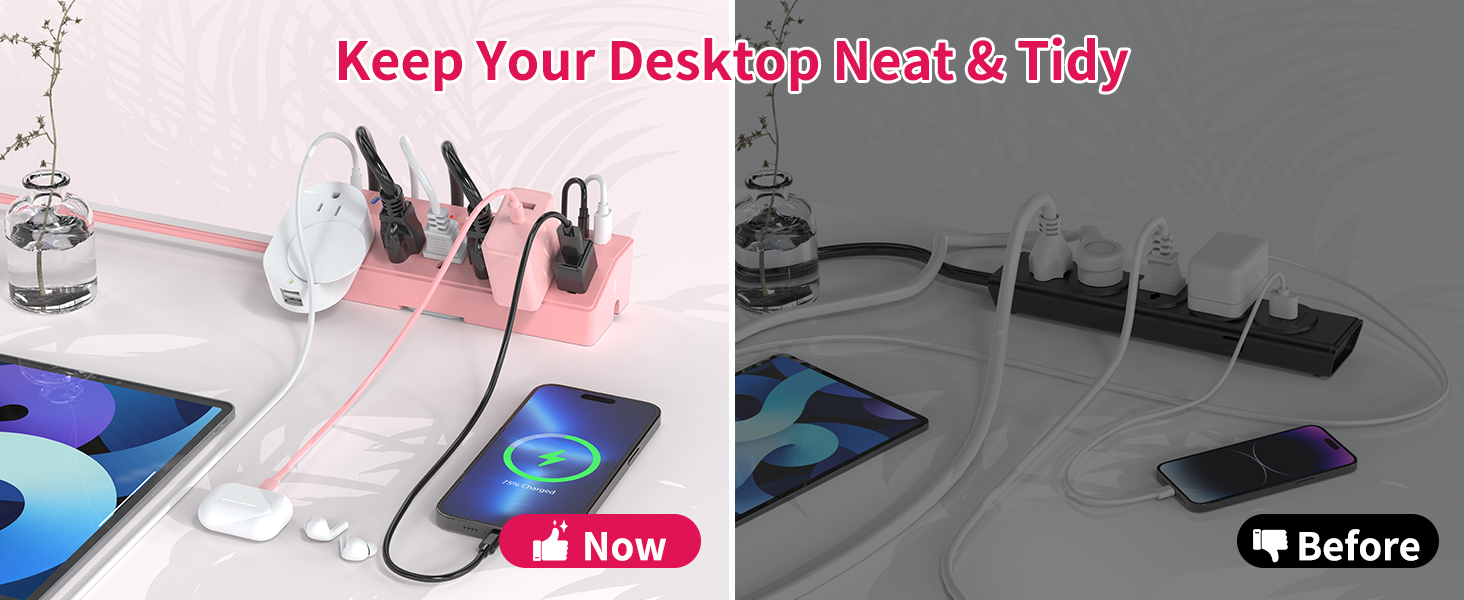 desk clamp power strip