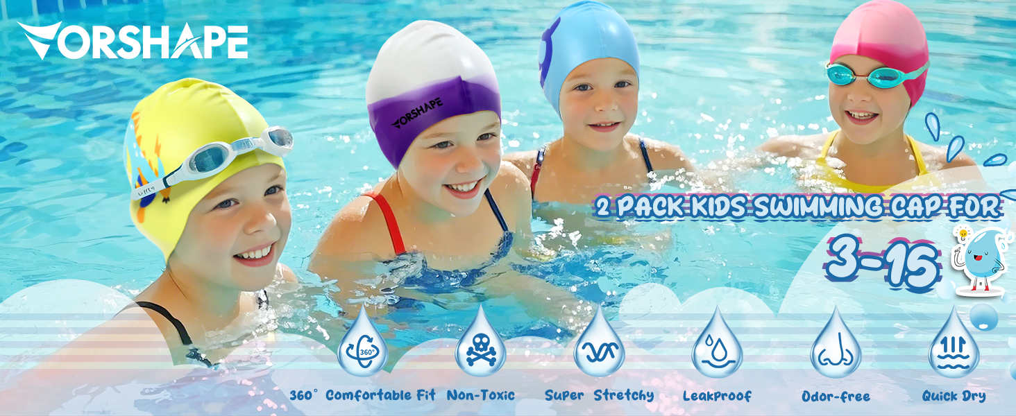 kids swim cap