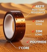 echomerx small core heat resistant tape desert
