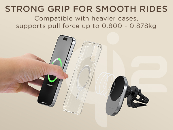 Qi2 Wireless Car Charger