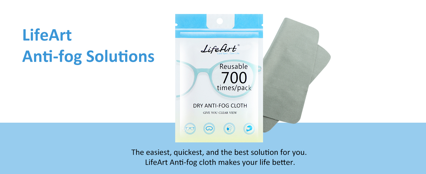 anti-fog cloths