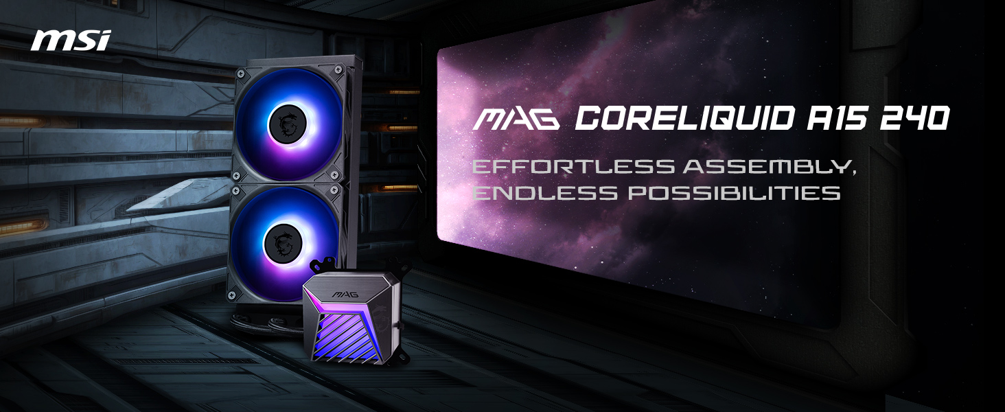 MAG CORELIQUID A15 240 - AIO Liquid Cooler