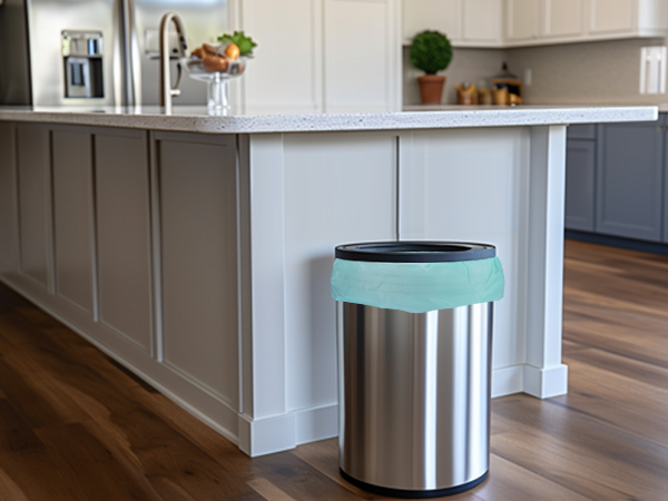 Use 13 gallon kitchen tall trash bags in the dining room