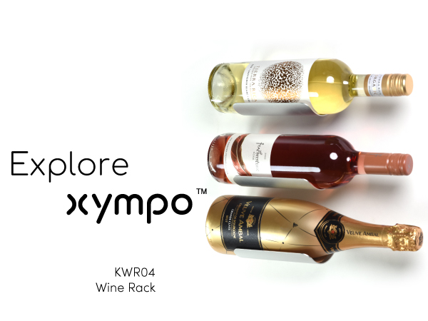 xympo Wall Mounted Wine Rack