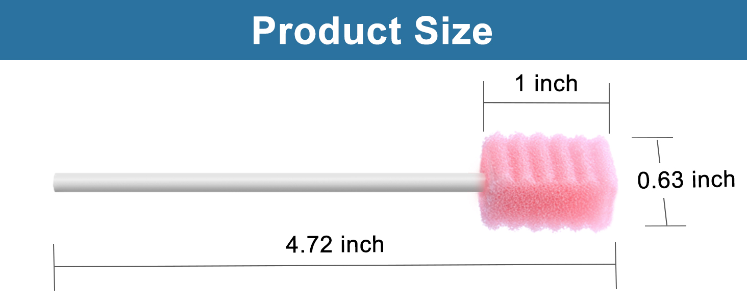 Disposable Mouth Swabs Sponge Oral Swabs Oral Care Swabs Disposable Mouth Swabs Unflavored