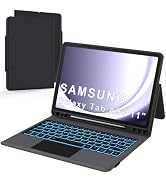 Folio Touch Keyboard Case for Samsung Galaxy Tab A9+ 11 inch - Slim Wireless Smart Touch Trackpad...