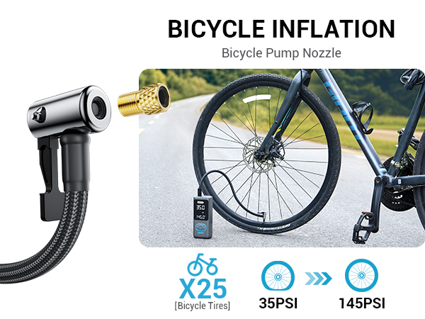 Tire Inflator Portable Air Compressor