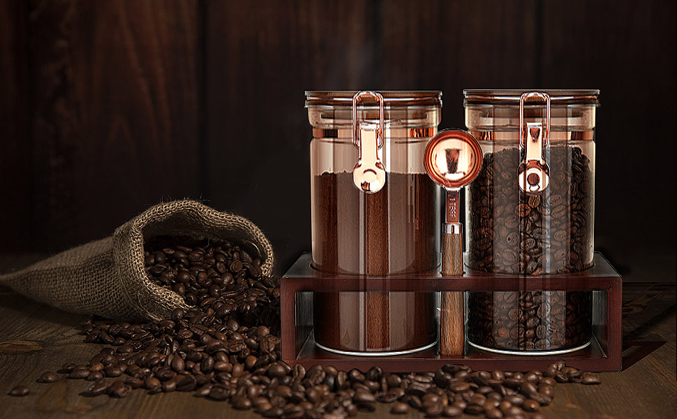 Glass Coffee Canister