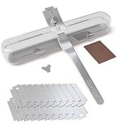 GorGin Bread Lame Slashing Tool - With 20 blades, Made of Stainless Steel with an Upgraded Design...