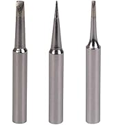 TECKE 3 PCS Replacement for ST3 ST7 ST8 Soldering Iron Tip Set for Weller WLC100, SPG40, SP40L, S...