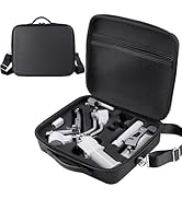PONYRC RS 4 Mini Carrying Case, Waterproof Portable PU leather Storage Shoulder Bag Travel Case f...