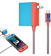 Switch Charger for Nintendo Switch, AC Adapter for Nintendo Switch -Fast Charger Compatible Ninte...