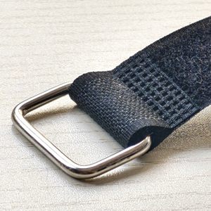 metal buckle velcro extension straps