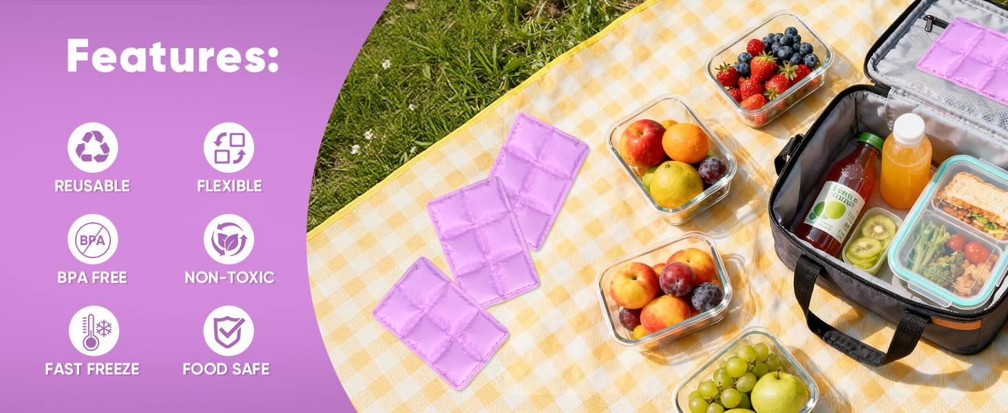 ice packs for lunch boxes